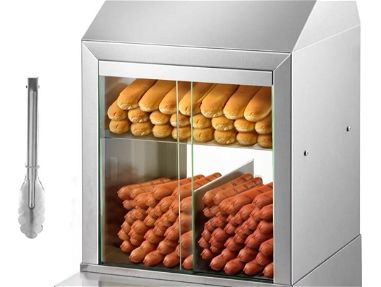 Máquina de hot dogs/ perros calientes/ NUEVA EN CAJA/ CON PAPELES - Img 67074355