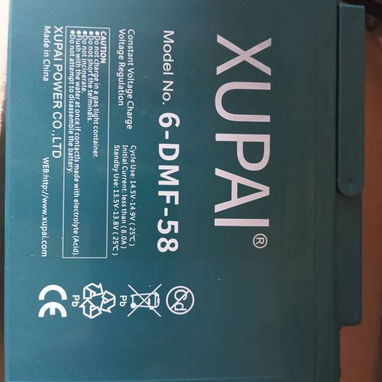 SE VENDEN BATERIAS XUPAI 6-DMF-58 - Img 123681768