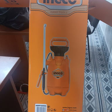 Pulverizador INGCO 5L Correa para Transporte, Pulverizador de Presión 5 Litros INGCO Ancho 18cm VPT#-0525 - Img 122775112