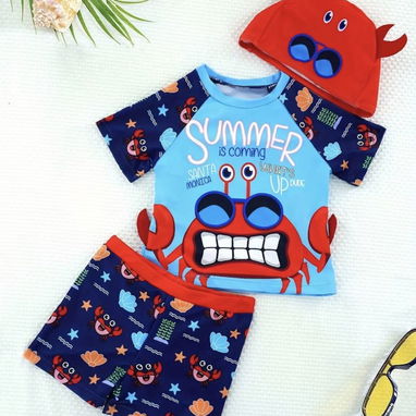 Trajes de baño, trusas, conjuntos, playa, piscina, niños y niñas - Img 118477009