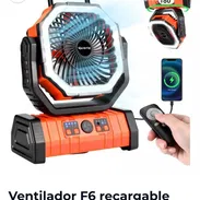 Ventilador F6 recargable 20000 mah - Img 55669227