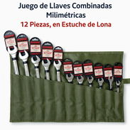 Oferta Juego de llaves españolas combinadas, milimétricas - Img 57627322