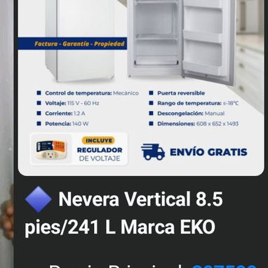 Nevera exhibidora - 3/4