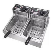 Freidora de Aceite Doble 10L 110V Profesional - Img 57939022