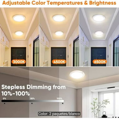 2 Lámparas led recargables con sensor de movimiento - 3/5