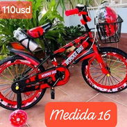 Bicicleta medida 16. Precio 110usd. 52939911 - Img 57815887