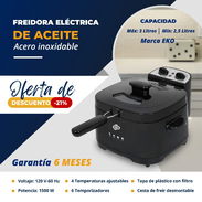 Freidora Eléctrica de Aceite 2.5L Marca EKO (ko) - Img 53422675
