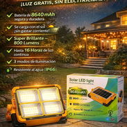 Lámparas led recargables solares - Img 55375339