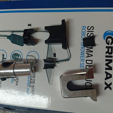 Duchas mezcladora GRIMAX negras y plateadas - Img 126626723