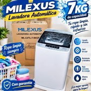 LAVADORA AUTOMÁTICA MILEXUS 7KG - Img 57732673