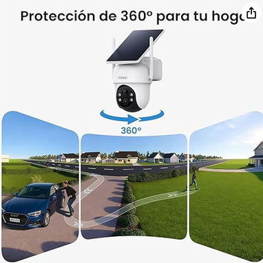 Kit de camaras de seguridad inalambricas con energia solar - Img 126837551
