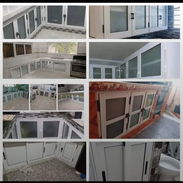 Realizamos todo tipo de trabajo de carpintería de aluminio y cristalería ..con los mejores precio del mercado no dude en - Img 58210527