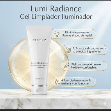 Sérum y limpiador aclara manchas 🍂LINEA LUMI RADIANCE🍂 - Img 122937129
