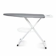 Tabla Planchar Plegable Gris Blanco Malla Metálica Funda Acolchada VPT# - Img 56774822