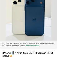 Iphone 17 pro max con 100 de batería versión esim - Img 55601422