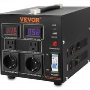 Transformador Convertidor de Voltaje VEVOR 1000VA 110V-220V - Img 56009278