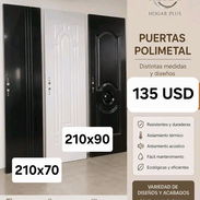 Puertas de polimetal 210x90cm y 210x70cm - Img 55899760