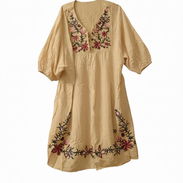 Blusa Amarilla con relieve de flores (Talla XL) - Img 52646566
