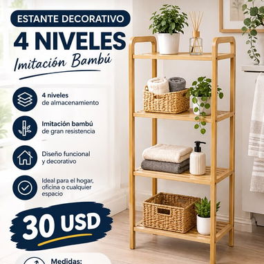 Estante decorativo ✨ Tipo A | Rectangular ✨ - 3/3