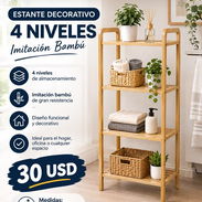 Estante decorativo 4 niveles - Img 58099093