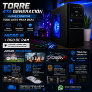 🖥️ Torre PC i5 4ta Generación + 8GB RAM + 1TB - Img 55639236