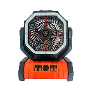 Ventilador Lámpara Recargable F6 con Power Bank - Img 58263132