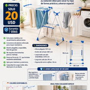 Tendedero plegables multifuncional nuevos en caja!!! - Img 56142476