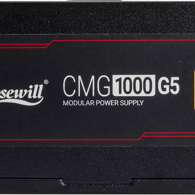 Rosewill CMG5 1000W, compatible con ATX 3.0 y 3.1, fuente de alimentación modular completa 80+ Gold, conector PCIe 5.0 - 6/7