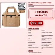 BOLSO TERMICO PARA ALIMENTOS Y BEBIDAS COOLBOY . - Img 57892253