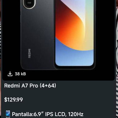 Ofertas disponible de teléfonos nuevos de paquete de varios modelos. - 7/10