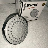 🚿✨ REGADERA REDONDA RUGO — 5 TIPOS DE CHORRO Disfruta de una ducha más cómoda y con diferentes opciones de chorro. 💦 - Img 57798253