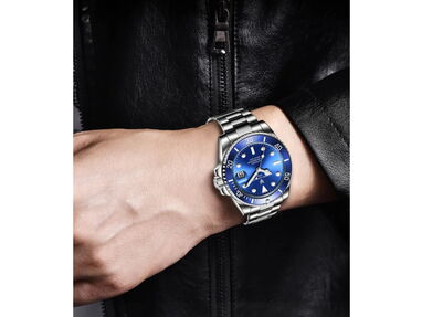 ✳️ Reloj Hombres 🛍️ Reloj Automatico Relojes Hombres Regalo hombre Reloj Mecánico Reloj Acero Inoxidable - Img 58938974