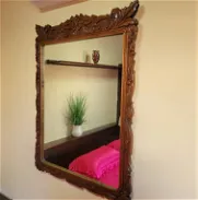 Se vende espejo de cedro para cuarto - Img 46132089