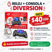 Set Hot-60: Smartwatch + Consola de Juegos + Control. - Img 57857592