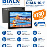 🔥 ¡TABLET DIALN 10.1” A SOLO $130 USD! 🔥  📱 Ideal para entretenimiento, estudio y trabajo.  ✨ Características: • 🖥️ - Img 57268294