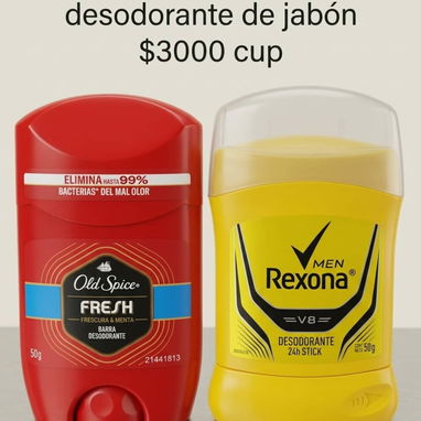 Desodorantes de gel pasta y jabón en venta - 2/3