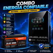 Combo: Inversor Híbrido Sumry 4000w + batería - Img 56857087