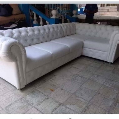Lujosos juego d Salas y sillones tapizado - Img 116720852