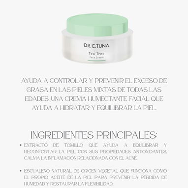 Crema Tea Tree Farmasi Dr. C. Tuna | Control de Grasa y Espinillas | 24 USD - Img 116129848
