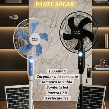 Ventiladores de pedestal recargables - Img 123887825