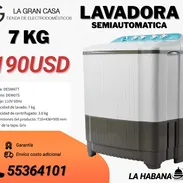 Lavadora de 7kg semiautomática - Img 54146588