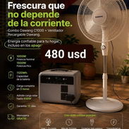 🟩Estación de energía + ventilador recargable🟩 - Img 56238455