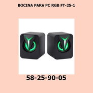 BOCINA PARA PC RGB FT-25-1 - Img 55728084