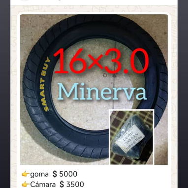 💥Gomas - 18×25064×355,14×90/80,14×90/90,14×2.50,18×2.50,18×2.75,16×2.50,16×3.50,,12×4.00 y 4.50,14×2.50,10×3.50 - 7/10