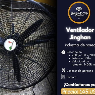 Ventiladores industriales de pared 20" y de pedestal 24 pulgadas - Img 121443938