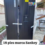 Refrigerador/ Frió marca Sankey 18 pies doble puerta - Img 45464726