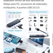 Regleta/Hub USB 3.0 4 puertos - Img 45642716
