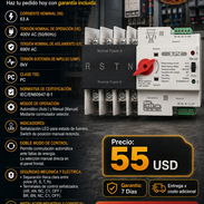 ⚡ATS - 63A - 4 VIAS. ⚡ SWITCH DE TRANSFERENCIA AUTOMATICA. TENEMOS MENSAJERÍA CON FACTURA Y GARANTÍA. 📲 # 54833699 - Img 57211635