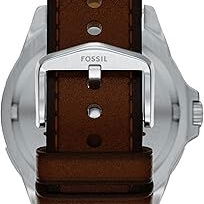 Reloj FOSSIL Garrett Mod. FS6147 CRONÓGRAFO CUARZO JAPONÉS Caja 44mm en acero inoxidable, manillas en cuero legítimo NEW - Img 124059081