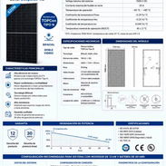 16 📌Panel solar Ja solar 📌El pallet trae 36 unidades 📌620w 255 usd x pallet 📌280 usd x unidad - Img 56949810
